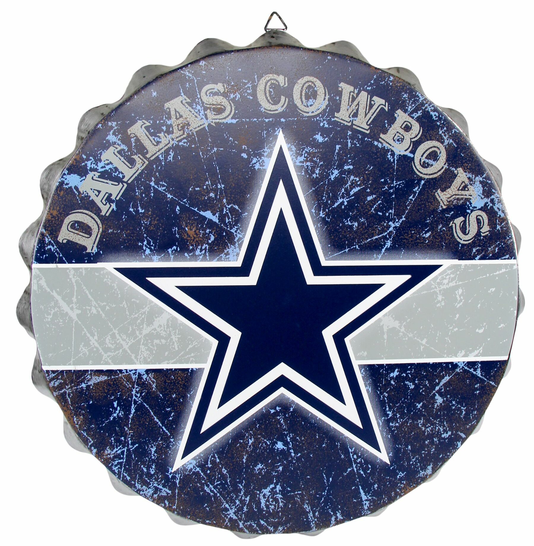 Dallas Cowboys NFL Bottle Cap Wall Décor