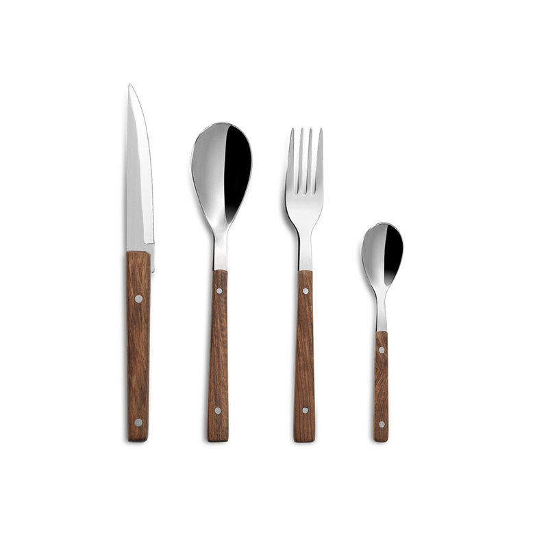 Ebern Designs Nayalis 24 Piece Cutlery Set , Service for 6