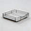 Étagère à épices robuste robuste pour armoire - tiroir à roulement à billes coulissant lisse, conception à 1 niveau peu encombrante pour les épices, les sauces et les canettes