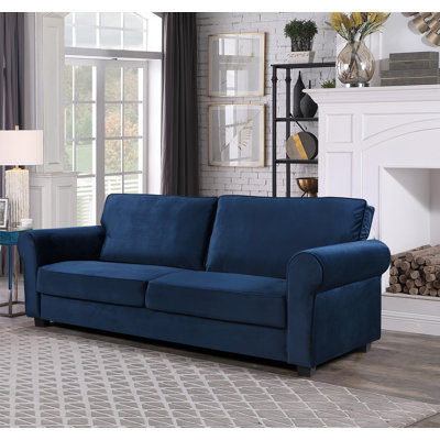Reva 218.9Cm Rolled Arms Sofa