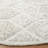 Restoration Vintage Hand Tufted Viscose/Wool Geometric Rug in Ivory-1086682115