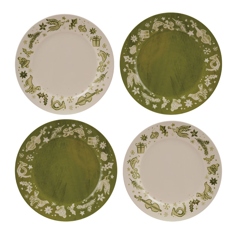 Assiette des Fêtes en grès