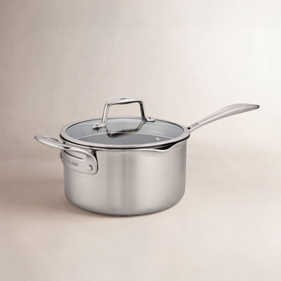 ZWILLING Clad CFX 4qt Ceramic Non-Stick Saucepan