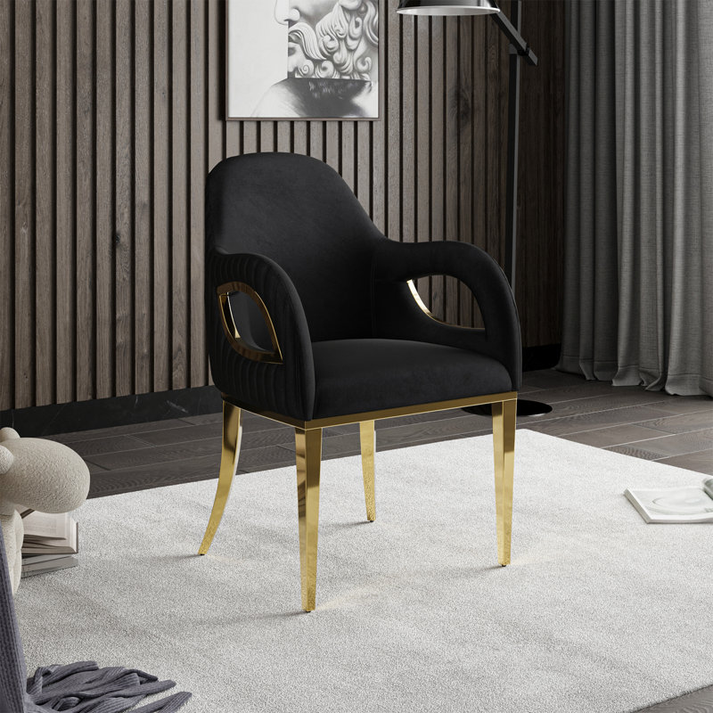 Fauteuil Onsim, Noir