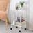 Basswood 15.74'' W Metal Nightstand