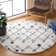 Alieshia Berber Shag Performance Geometric Rug
