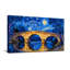 «Landscape & Nature Starry Night Bridge Reflection», peinture de paysage-1756650570