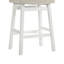 Tabouret de bar à hauteur de comptoir en bois blanc Lenon-2009325822-2009325820-2009325817