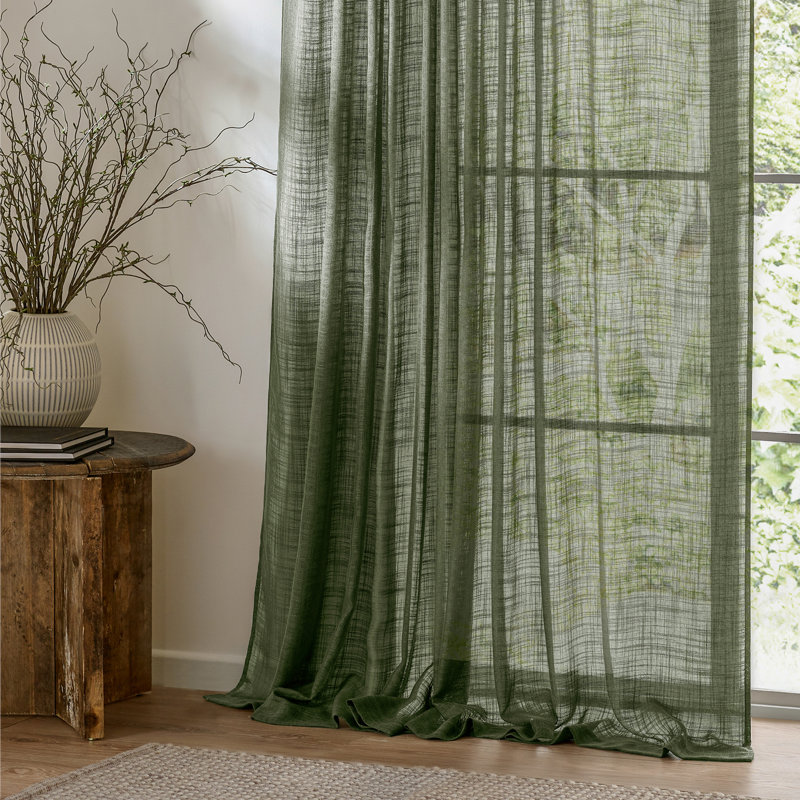 Cirrus Sheer Single Curtain Panel