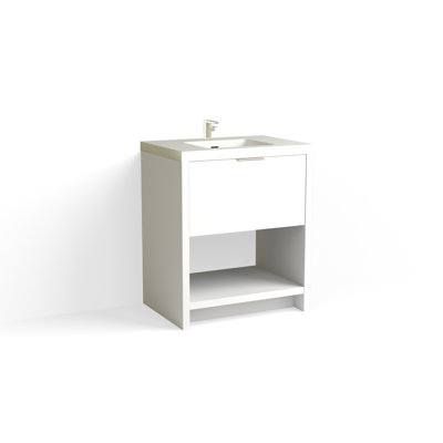 Vista 30" W Freestanding Single Bathroom Vanity