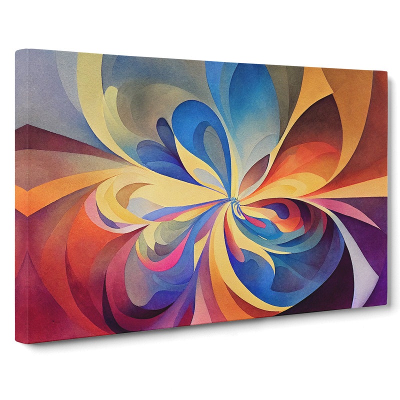 Fractal Art Abstract Vol.2 - Wrapped Canvas, 40cm H x 60cm W x 3cm D