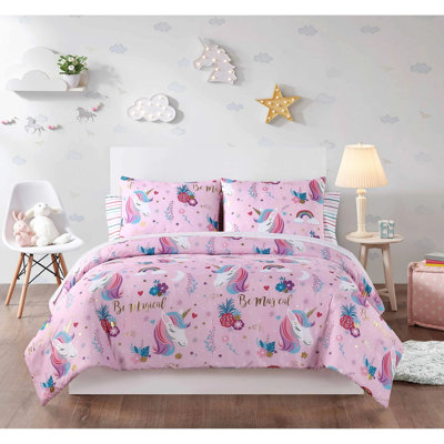 Magical Unicorn Bed In A Bag Set