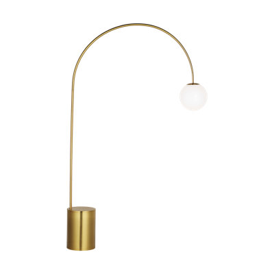 Noemie 75'' Burnished Brass Tree Floor Lamp