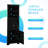Triangle Tall Cabinet With 3 Drawers And Adjustable Shelves-172647851