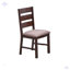 Ensemble de salle à manger contemporain 7 pièces et 6 chaises d'appoint