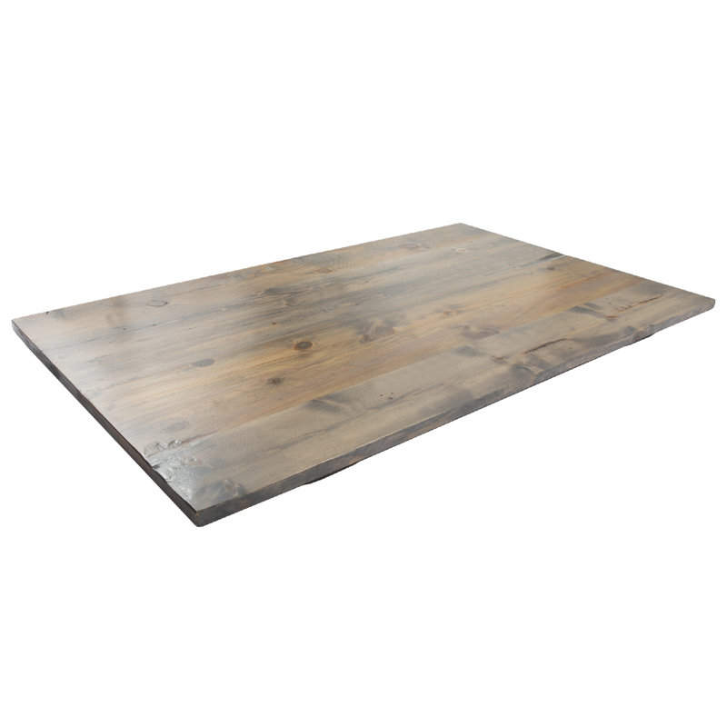 60 po X 36 po X 1,25 po Plateau de table de salle à manger RESTORE, Gris galet