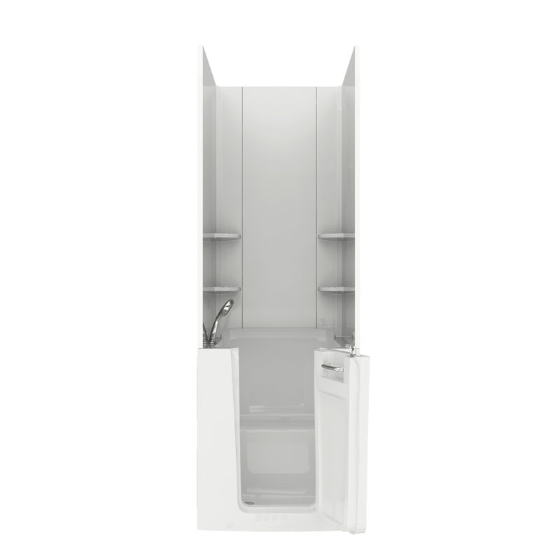 Baignoire de tourbillon 37 po x 32 po Durango, Gauche