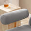 Fauteuil berçant et oscillant rembourré gris avec fauteuil à bascule Comfy