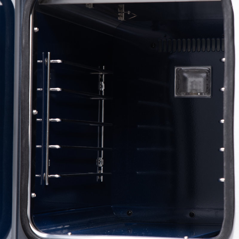 Cuisinière à gaz 48 portes Capriasca, Noir