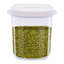Verre clair 176 oz. Contenant alimentaire