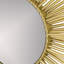 Miroir d'appoint mural Wallner Sunburst