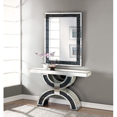 Console, faux cristaux