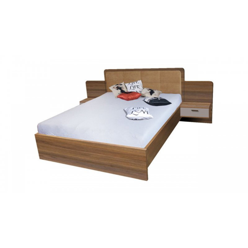Efka Upholstered EU Kingsize - 160 X 200 Cm Bed, Brown