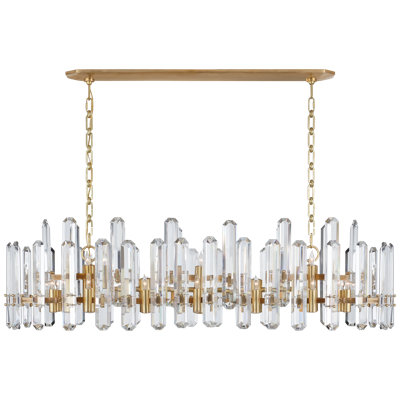 AERIN Bonnington Large Linear Chandelier
