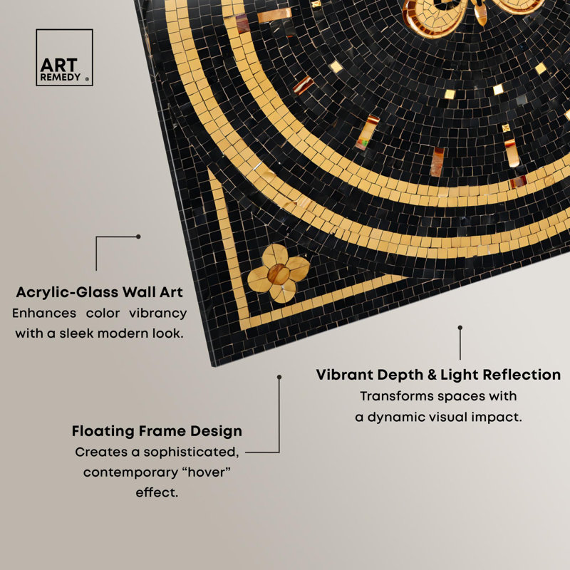 «Butterfly Mosaic Art» par Art Remedy, H 12 po x l 12 po