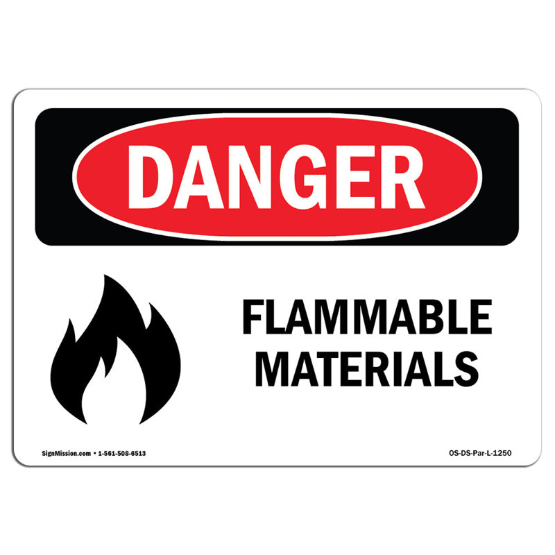 Panneau en aluminium matériaux inflammables 12 x 18, H 18 po x l 24 po x P 0,1 po
