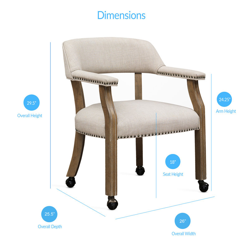 Fauteuil de jeu Caster