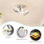 28cm 1-Light Unique/Statement Geometric LED Flush Mount