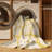 Machine Washable Abstract Beige Area Rug