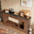 63-Inch Long Console Table, Wood Entryway Table-493362618