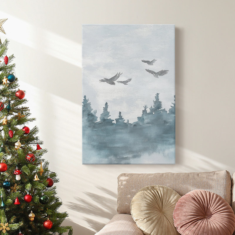 Art des Fêtes de Noël - Toile tendue avec châssis CCII, H 60 po x l 40 po