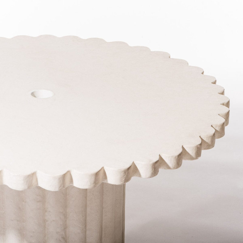 Daisy Table, 18.5" H x 37.5" W x 37.5" D