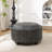 Savinien Upholstered Round Storage Ottoman-873350181