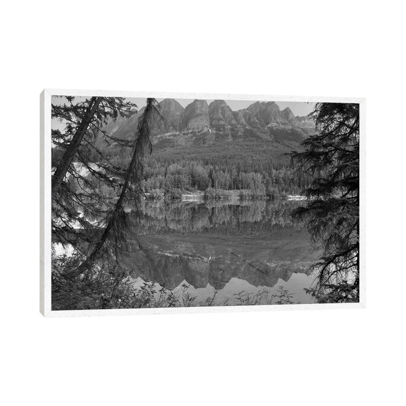 Yellowhead Mountain And Yellowhead Lake With Boreal Forest, Mount Robson Provinvial Park by Tim Fitzharris - Gallery-Wrapped Canvas Giclée on Canvas