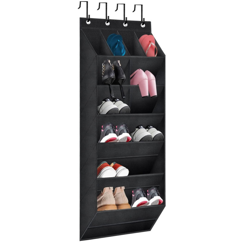 12 Pair Overdoor Shoe Organiser