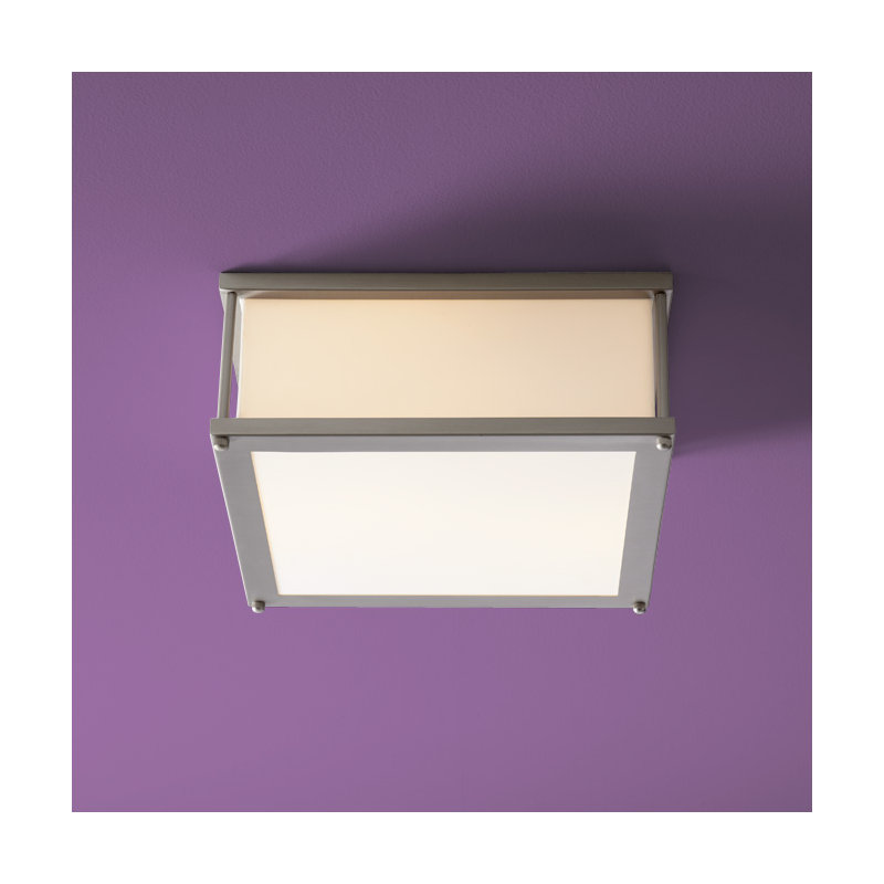Modulo Acrylic Flush Mount, 4.75" H x 12" W x 12" D