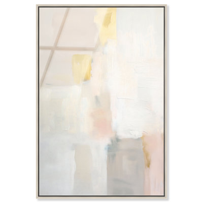 Pastel Embers III High-Gloss Frameless Acrylic Glass Wall Art Abstract Print by Oliver Gal, Ready to Hang, 10 x 15