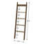 Échelle de couverture en bois 58,3 po
