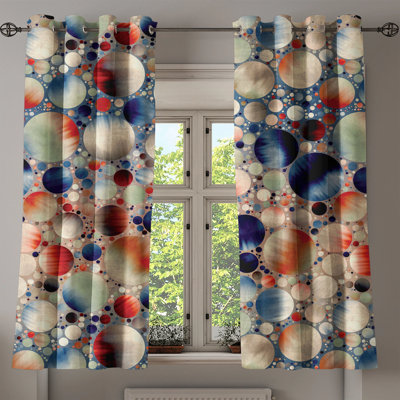 Einoras Semi Sheer Curtain Pair