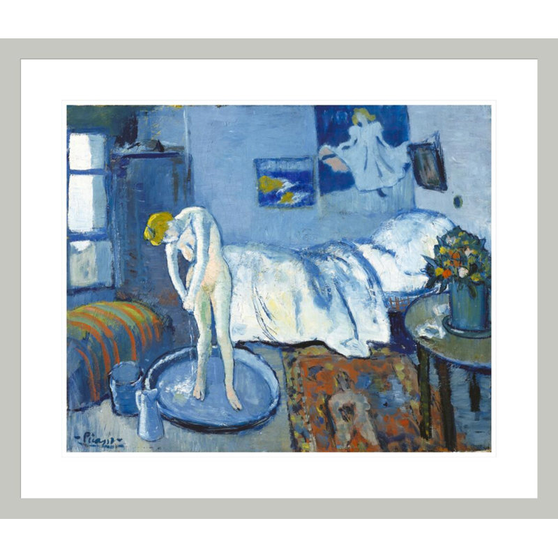 «The Room» par Pablo Picasso - impression giclée sur cadre, 23.5" H x 27.32" W