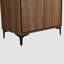 Meuble-lavabo autoportant 30 po, 2 portes, armoire de salle de bain avec cadre en bois d'ingénierie (armoire seulement)