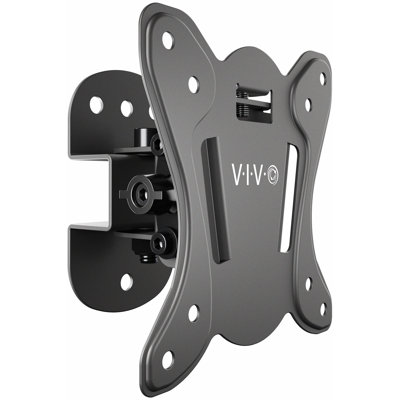 VIVO Compact Tilt Swivel TV Wall Mount for 13”–32" Screens, Low Profile Mount