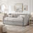 Upholstered daybed with Pop Up Trundle-1085081354