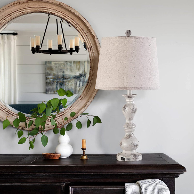 Metal USB Table Lamp