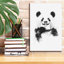 «Funny Panda» par Balazs Solti, art mural sur toile-699831007