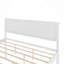 Lit plateforme en bois de style Mid-Century avec tête de lit et lattes en bois, aucun sommier nécessaire-895931710-895931700